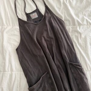 Hot Shot Onesie - Dark Gray; XS